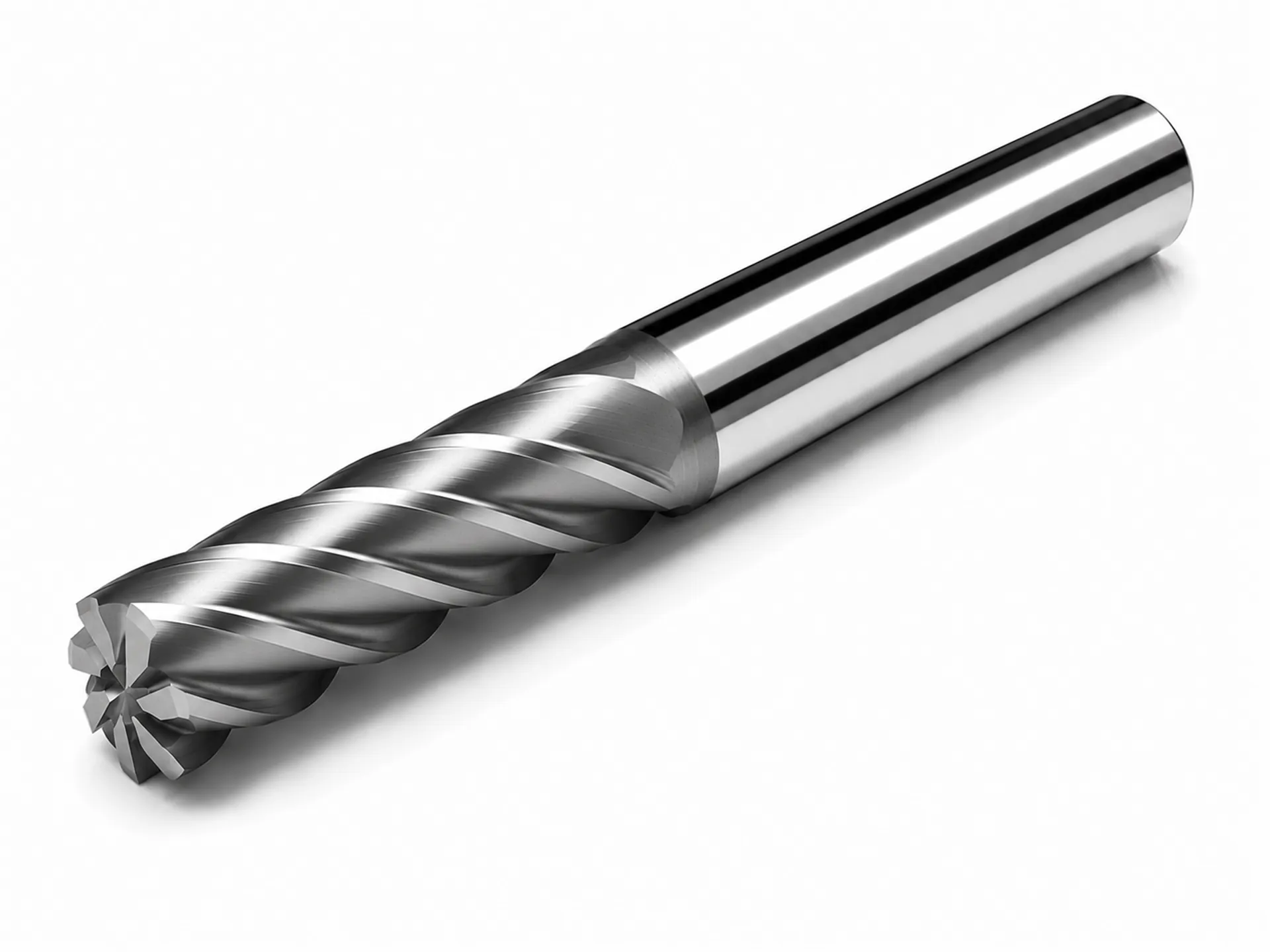 6 Flute Long Square End Mills
